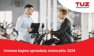 Umowa kupna-sprzedaży motocykla 2024 – wzór z omówieniem